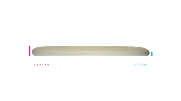 Discraft Ricky Wysocki Signature Series Jawbreaker Focus Putter Profile View