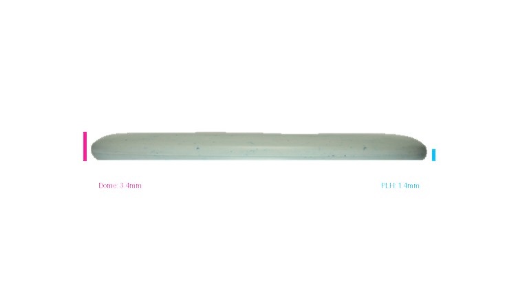 Discraft Ricky Wysocki Signature Series Jawbreaker Focus Putter Profile View