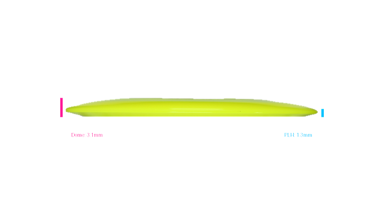 Discraft Z Avenger SS Distance Driver Profile View