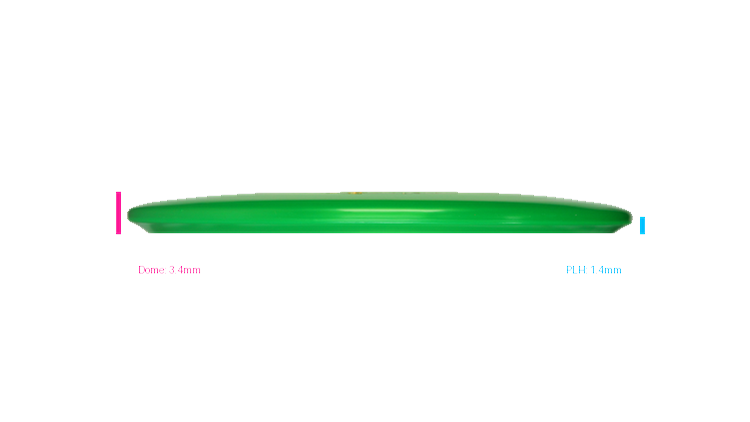 Discraft Z Buzzz Midrange Profile View