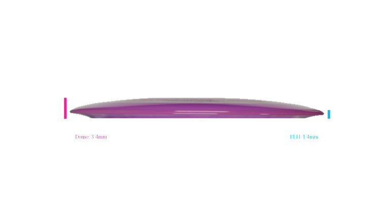 Discraft Z Force Distance Driver Profile View