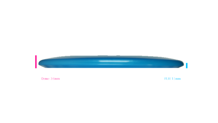 Discraft Z Meteor Midrange Profile View