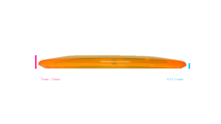 Discraft Z Meteor Midrange Profile View