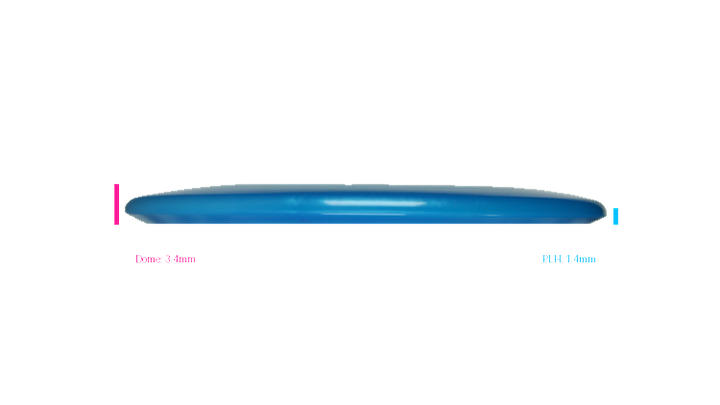 Discraft Z Meteor Midrange Profile View