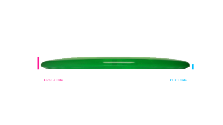 Discraft Z Meteor Midrange Profile View