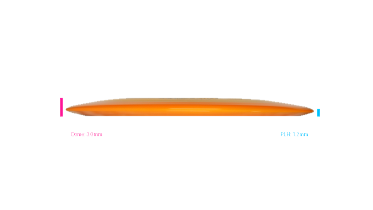 Discraft Z Scorch Distance Driver Profile View