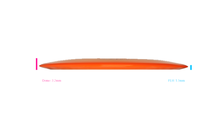 Discraft Z Scorch Distance Driver Profile View