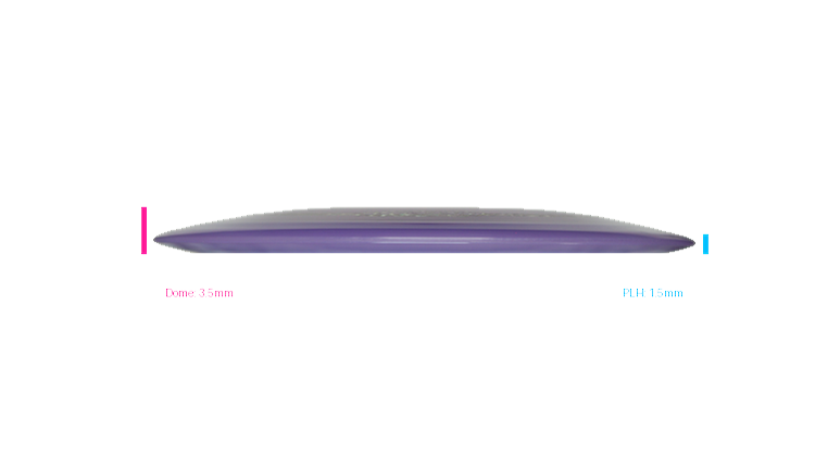 Discraft Z Scorch Distance Driver Profile View