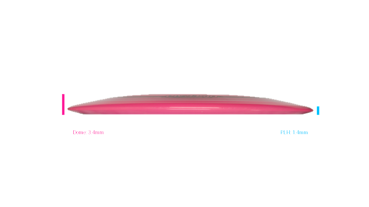 Discraft Z Scorch Distance Driver Profile View