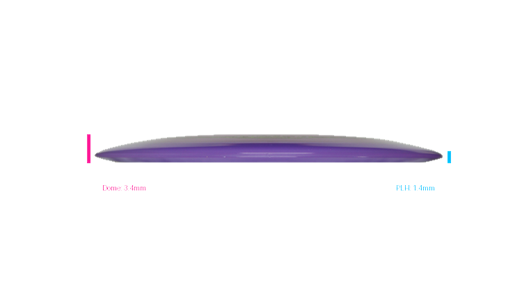 Discraft Z Scorch Distance Driver Profile View