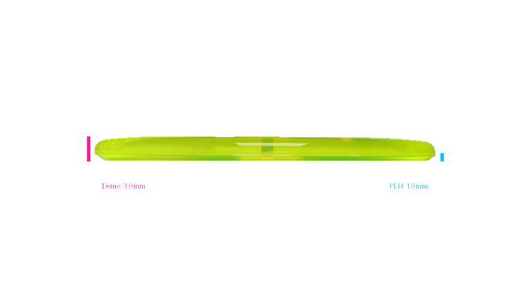 Discraft Z Zone SS Putter Profile View