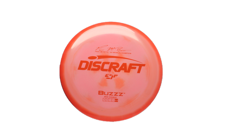 Discraft Paul McBeth 6x Signature Series ESP Buzzz Midrange Front View