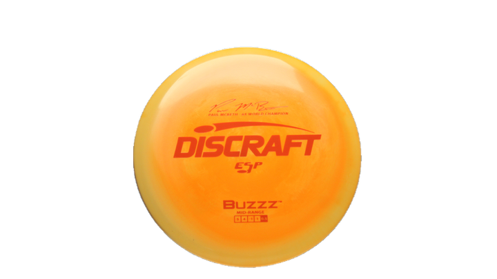 Discraft Paul McBeth 6x Signature Series ESP Buzzz Midrange Front View