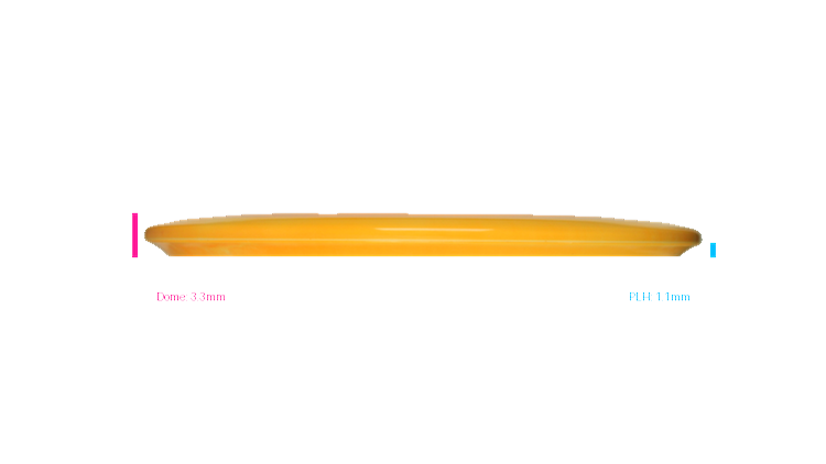 Discraft Paul McBeth 6x Signature Series ESP Buzzz Midrange Profile View