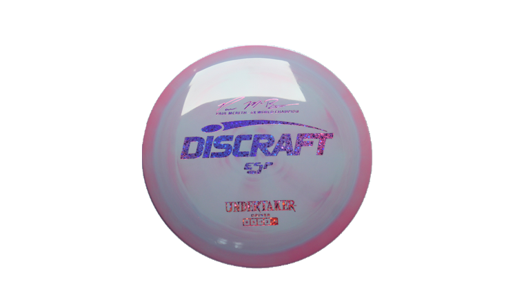 Discraft Paul McBeth 6x Signature Series ESP Undertaker Fairway Driver Front View