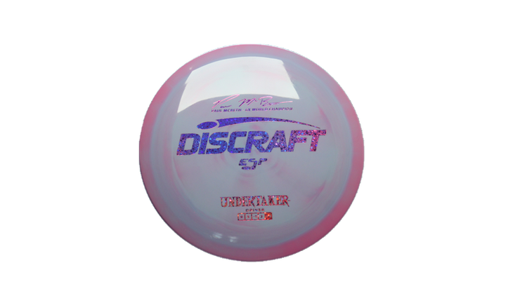 Discraft Paul McBeth 6x Signature Series ESP Undertaker Fairway Driver Front View