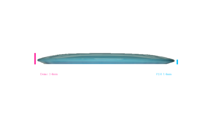 Discraft Paul McBeth 6x Signature Series ESP Undertaker Fairway Driver Profile View