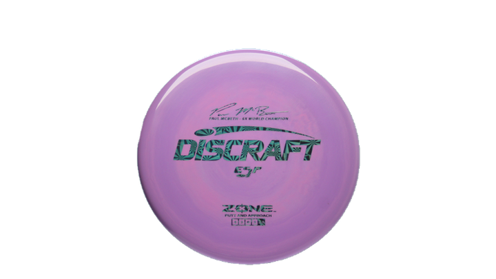 Discraft Paul McBeth 6x Signature Series ESP Zone Putter Front View