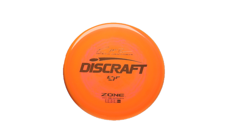 Discraft Paul McBeth 6x Signature Series ESP Zone Putter Front View