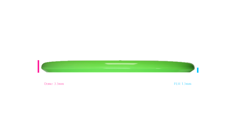Discraft ESP Zone SS Putter Profile View