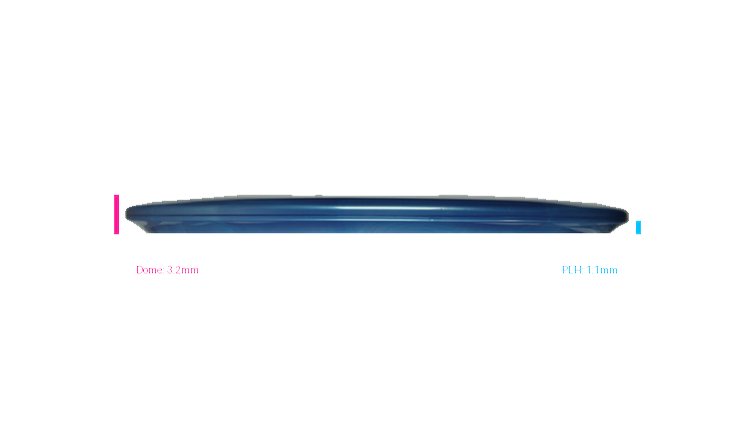 Discraft Titanium Buzzz Midrange Profile View