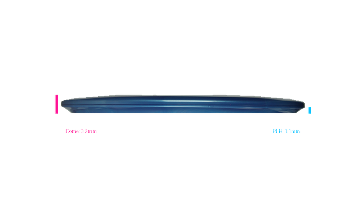 Discraft Titanium Buzzz Midrange Profile View