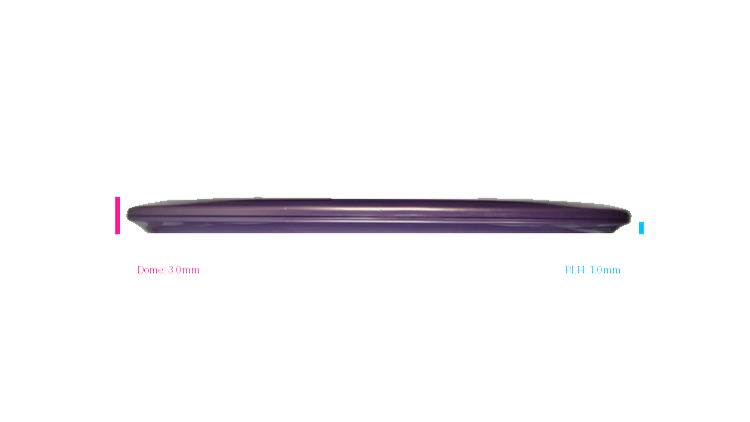 Discraft Titanium Buzzz Midrange Profile View