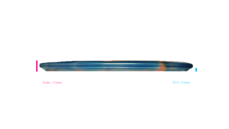 Discraft Titanium Buzzz Midrange Profile View
