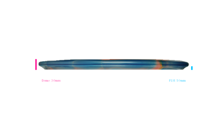 Discraft Titanium Buzzz Midrange Profile View