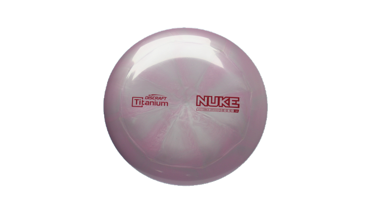 Discraft Titanium Nuke Distance Driver Front View