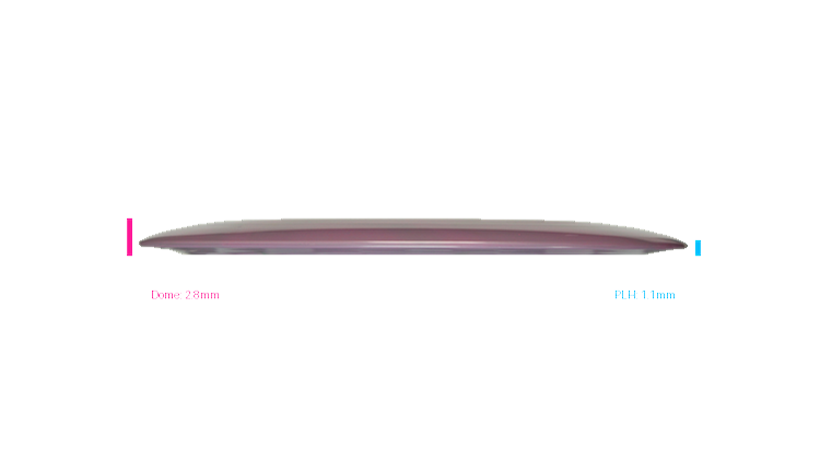 Discraft Titanium Nuke Distance Driver Profile View