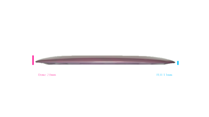 Discraft Titanium Nuke Distance Driver Profile View