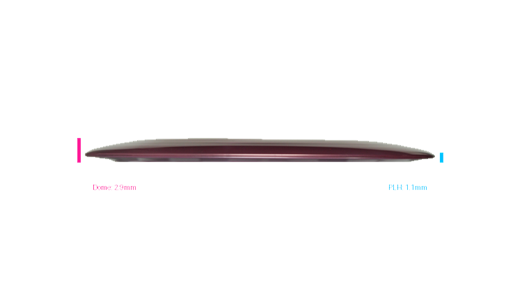 Discraft Titanium Nuke Distance Driver Profile View