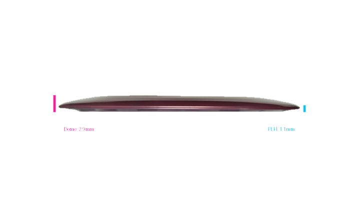 Discraft Titanium Nuke Distance Driver Profile View