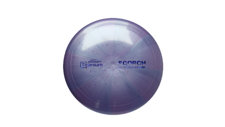 Discraft Titanium Scorch Distance Driver Front View