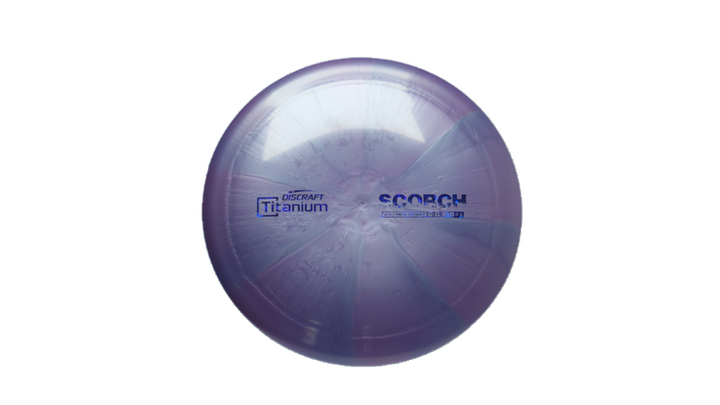 Discraft Titanium Scorch Distance Driver Front View
