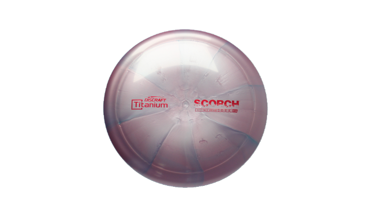 Discraft Titanium Scorch Distance Driver Front View
