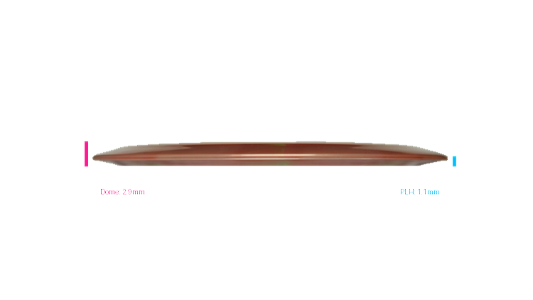 Discraft Titanium Thrasher Distance Driver Profile View