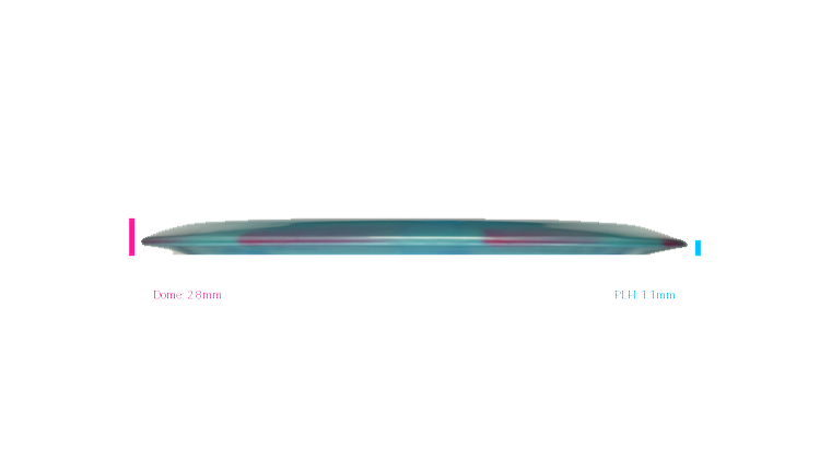 Discraft Titanium Thrasher Distance Driver Profile View
