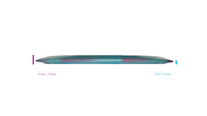 Discraft Titanium Thrasher Distance Driver Profile View