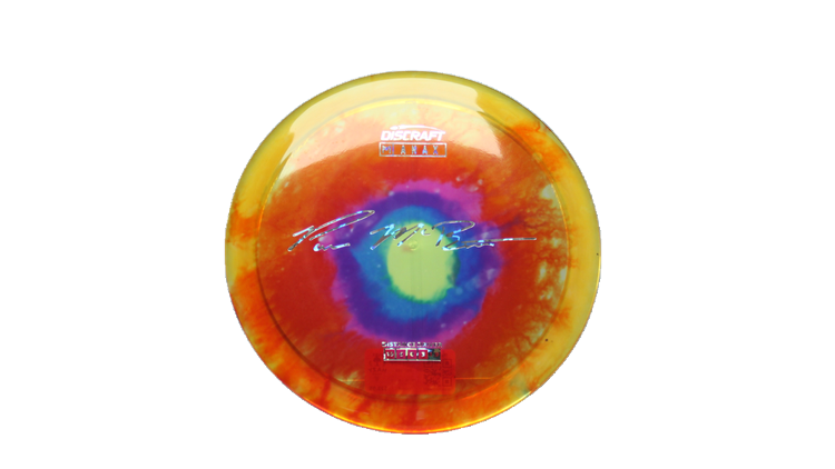 Discraft Paul McBeth Fly Dye Z Anax Distance Driver Front View