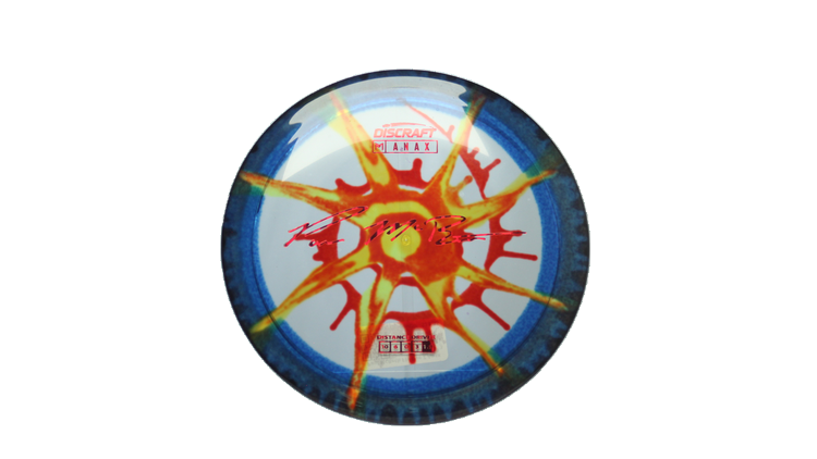 Discraft Paul McBeth Fly Dye Z Anax Distance Driver Front View
