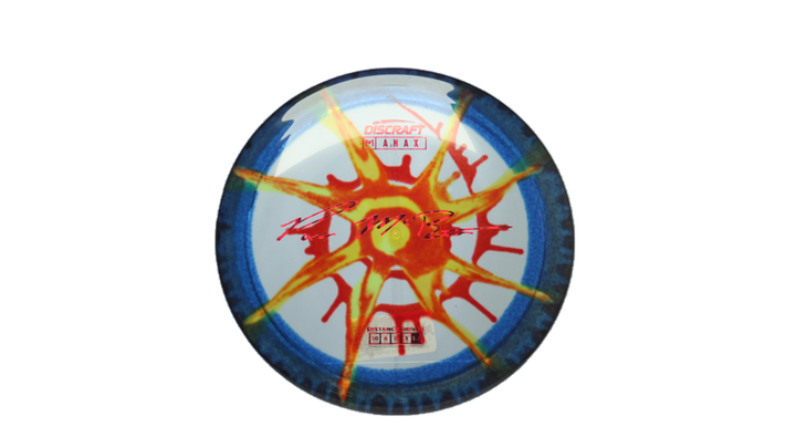 Discraft Paul McBeth Fly Dye Z Anax Distance Driver Front View