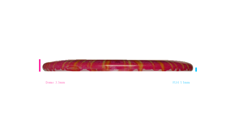 Discraft Paul McBeth Fly Dye Z Luna Putter Profile View