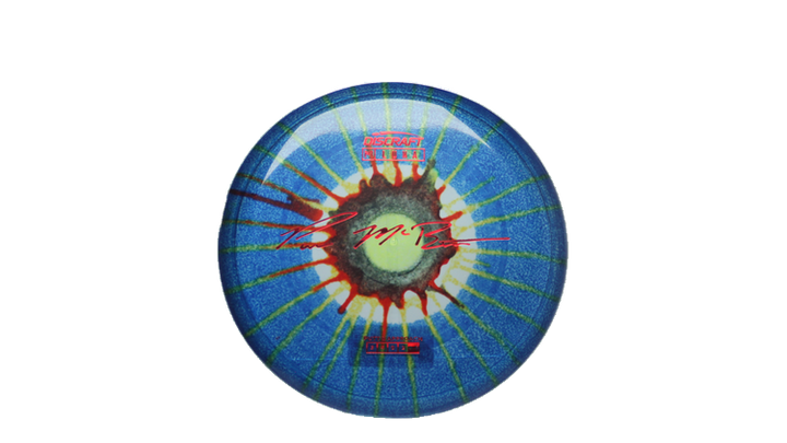 Discraft Paul McBeth Fly Dye Z Luna Putter Front View