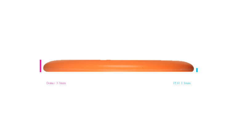 Discraft Paul McBeth Putter Line Hard Kratos Putter Profile View
