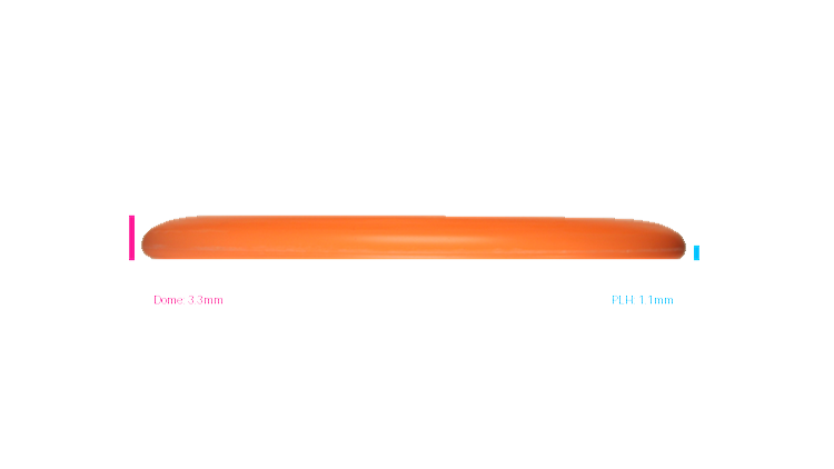 Discraft Paul McBeth Putter Line Hard Kratos Putter Profile View