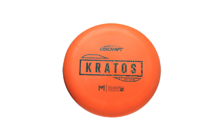 Discraft Paul McBeth Putter Line Soft Kratos Putter Front View
