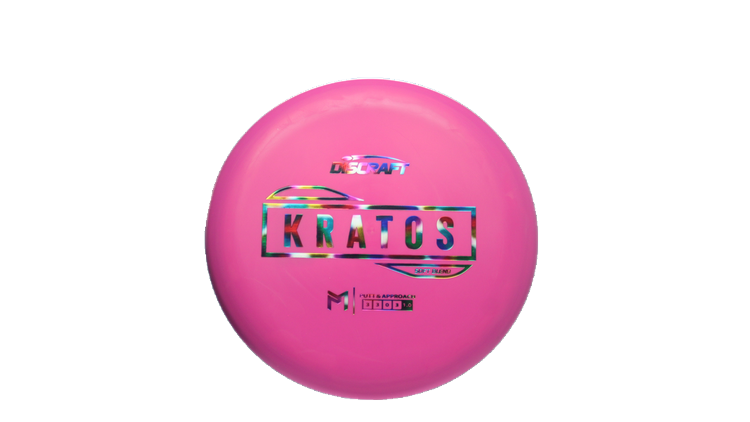 Discraft Paul McBeth Putter Line Soft Kratos Putter Front View