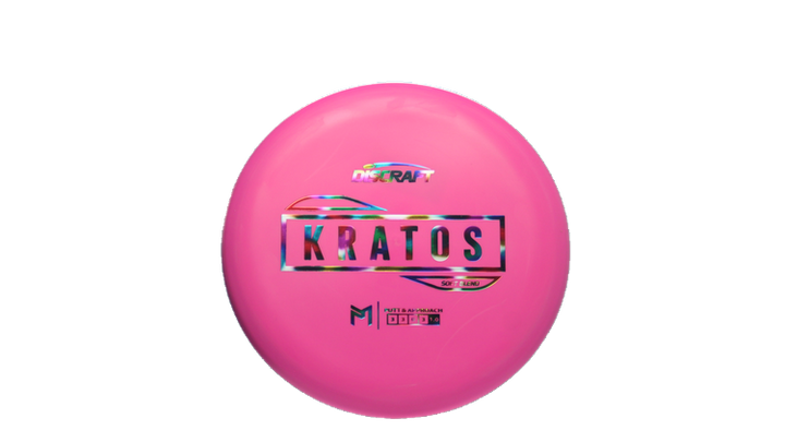 Discraft Paul McBeth Putter Line Soft Kratos Putter Front View